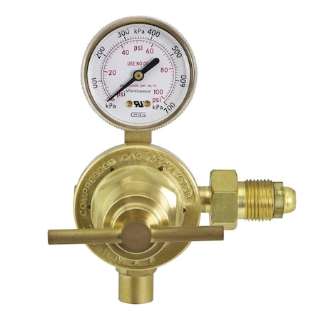 Gentec STATION REGULATORS, Station Regulator, Med. Dty., Air, Inert Gas, CO2 152SIN-80